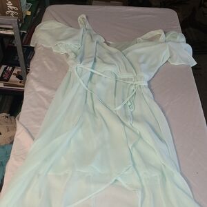 No Boundaries Light Blue Dress